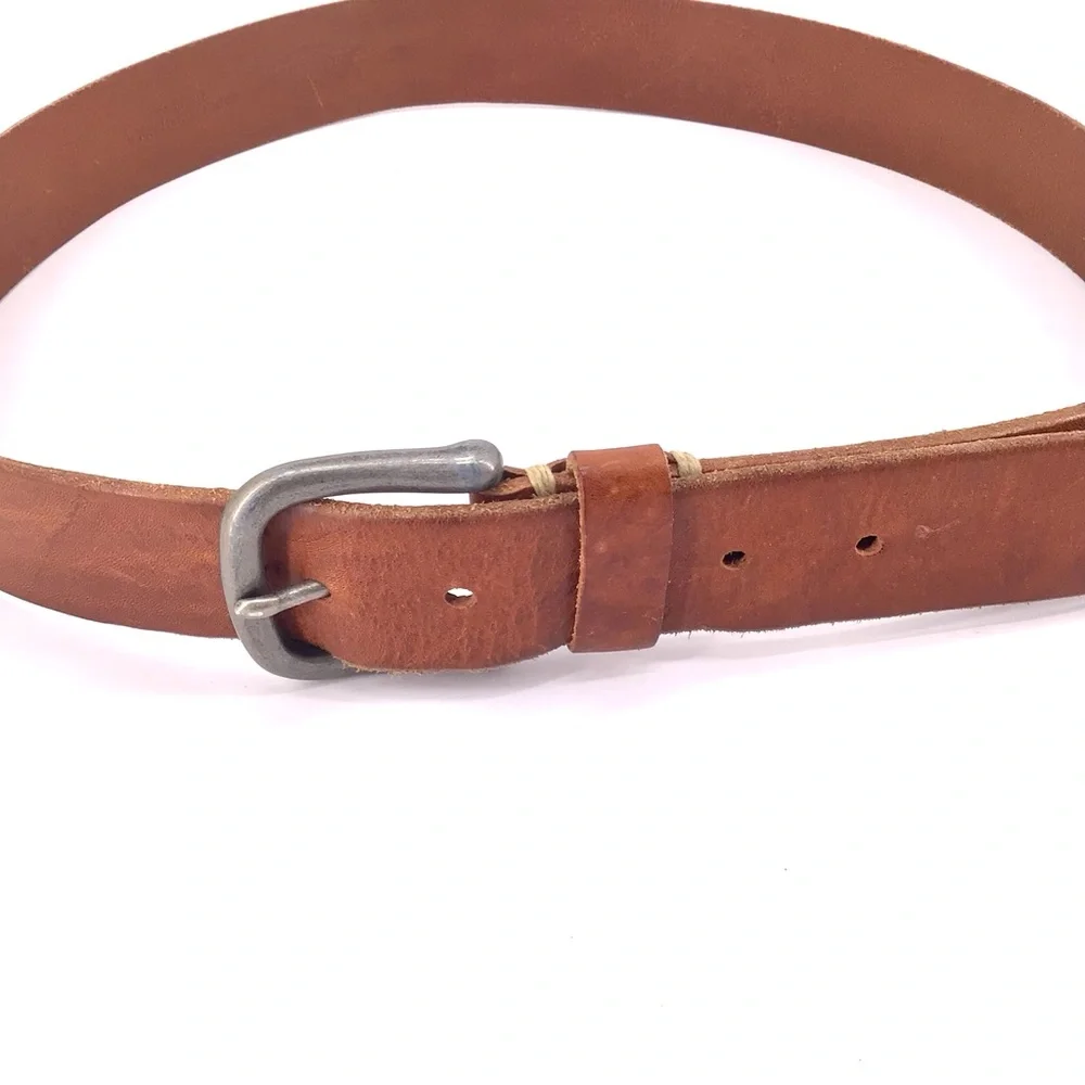 Lucky Brand Men's Brown Leather Belt size 36 43